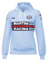 Dmska mikina SPARCO Martini Racing, bledomodr
